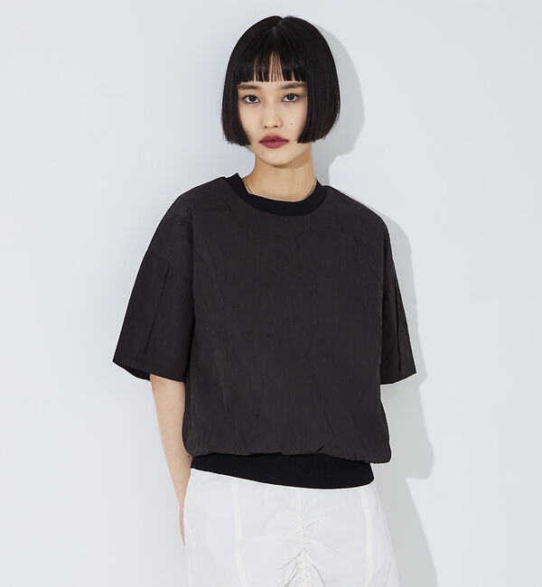 NOMINE「シワ加工 リンクル Tシャツ」|Tシャツ・カットソー|