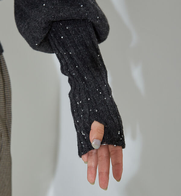 NOMINE「スパンコール ラメ ニット」|ニット・セーター|