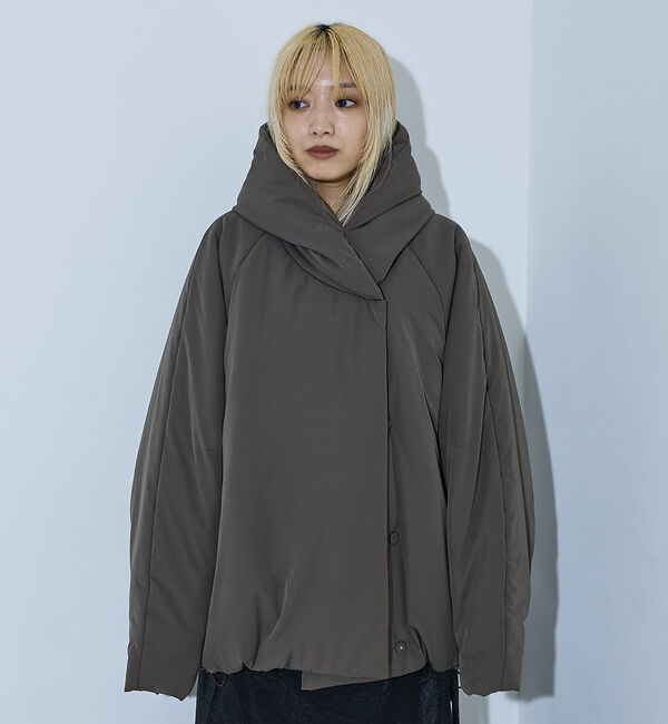 NOMINE「中綿 ボリューム フード ブルゾン」|ダウン|