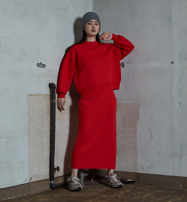 NOMINE「【上下2点セット/セットアップ対応】プレーティングニットセットアップ【WEB限定」|ニット・セーター|