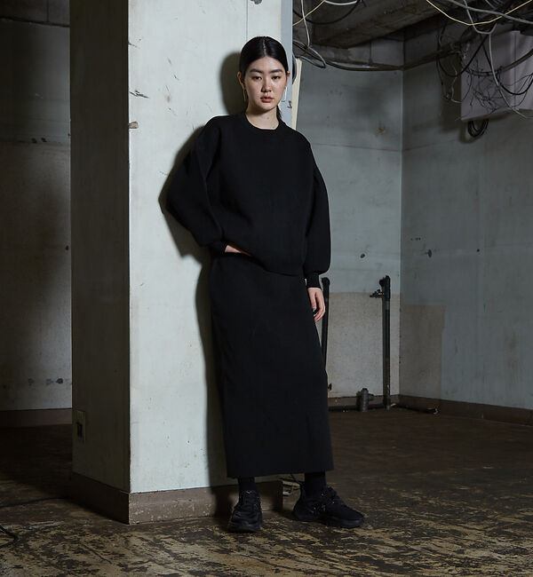 NOMINE「【上下2点セット/セットアップ対応】プレーティングニットセットアップ【WEB限定」|ニット・セーター|