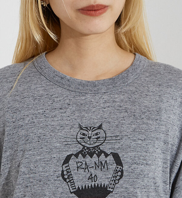 NOMINE「【RUSSELL/ラッセル別注】 CAT/猫 モチーフ Tシャツ」|Tシャツ・カットソー|