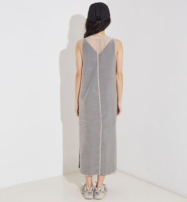 NOMINE「マルチWAY シアーシャーリング ワンピース(キャミワンピセット）」|ワンピース|