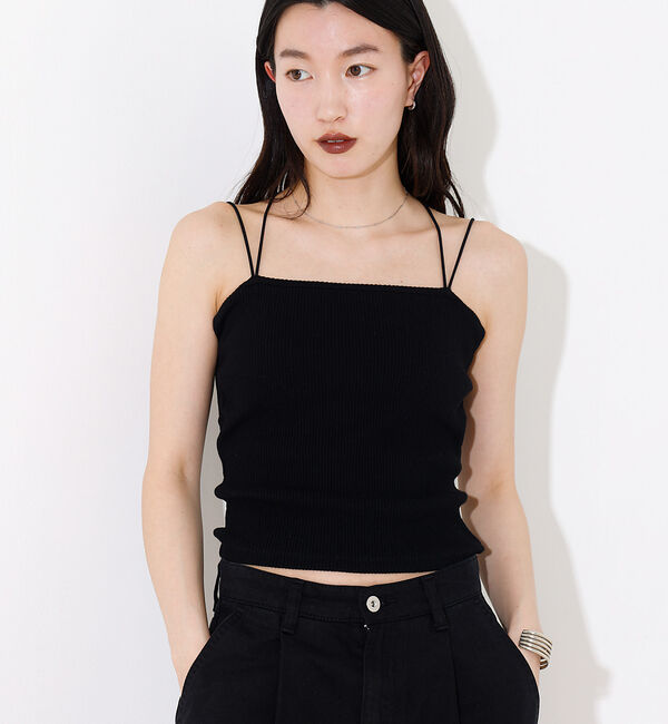 NOMINE「2WAY カップイン テレコ キャミソール」|キャミソール|