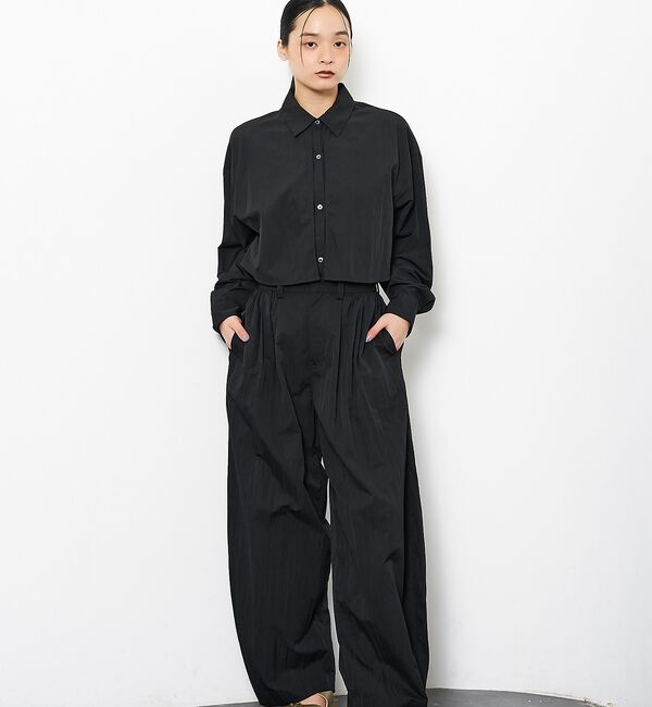 NOMINE「【ユニセックス】ロングヨーク オーバーサイズ シャツ」|シャツ・ブラウス|