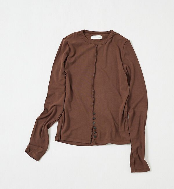 NOMINE「フロントラインスリット ロンT」|Tシャツ・カットソー|