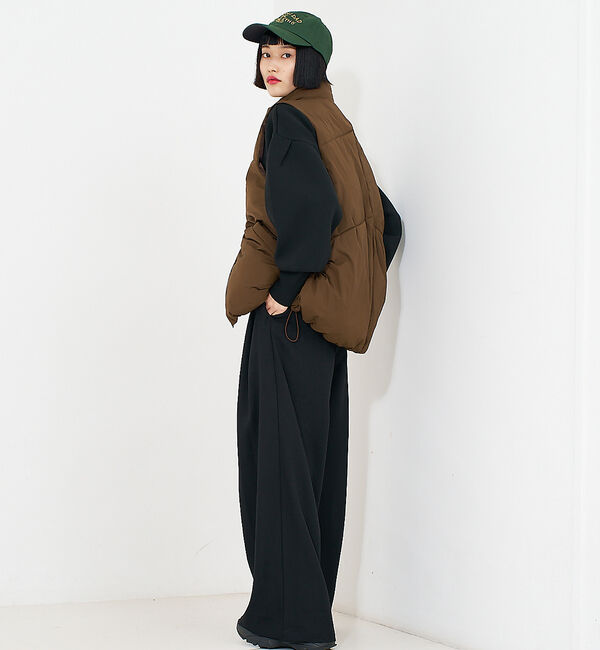 NOMINE「ボリューム パファーダウンベスト」|ベスト・ジレ|