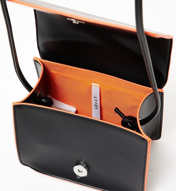 NOMINE「【cheek】Line mini shoulder カラーライン ショルダーバッ」|ショルダー・メッセンジャー|