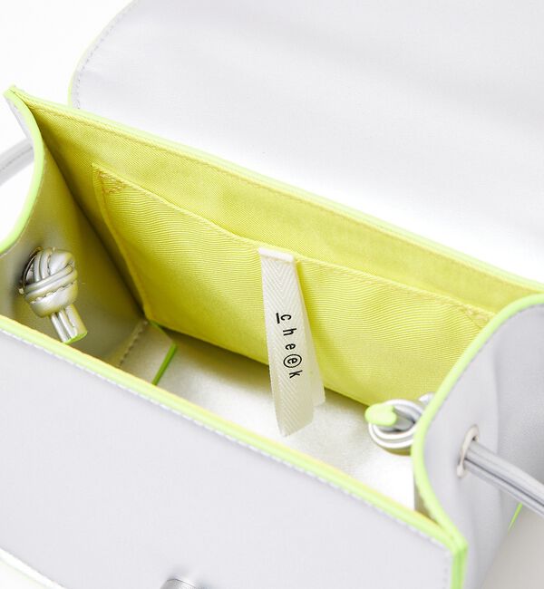 NOMINE「【cheek】Line mini shoulder カラーライン ショルダーバッ」|ショルダー・メッセンジャー|