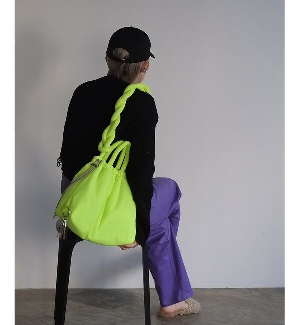 NOMINE「【cheek】puff kinchaku 2WAY tote 巾着 ショルダーバ」|ショルダー・メッセンジャー|