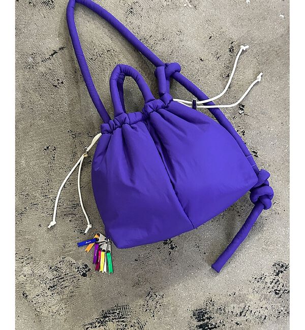 NOMINE「【cheek】puff kinchaku 2WAY tote 巾着 ショルダーバ」|ショルダー・メッセンジャー|