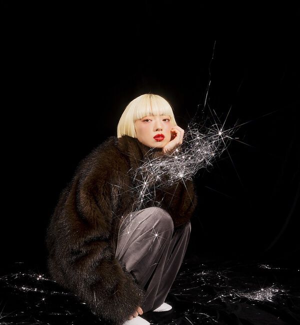 NOMINE「スタンドフェイクファーブルゾン」|ブルゾン・スタジャン|