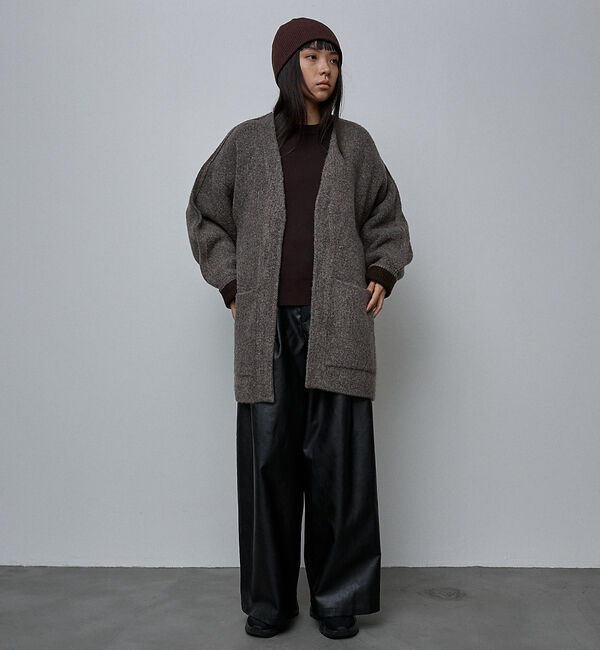 NOMINE「【セットアップ】タックワイドパンツ」|その他|