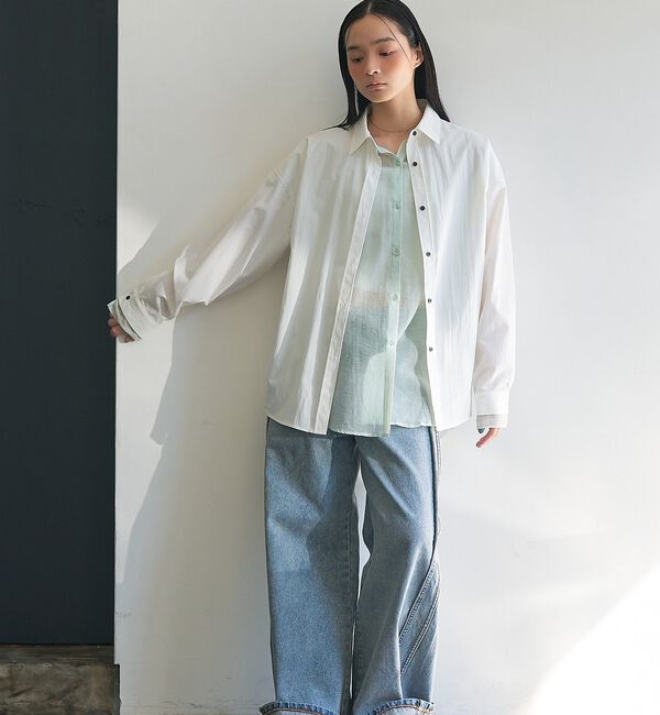 NOMINE「レイヤード シャツ」|シャツ・ブラウス|