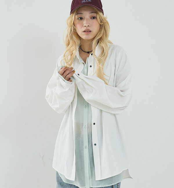 NOMINE「レイヤード シャツ」|シャツ・ブラウス|