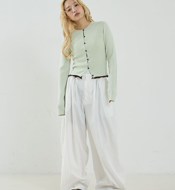 NOMINE「タック ボリュームパンツ」|その他|