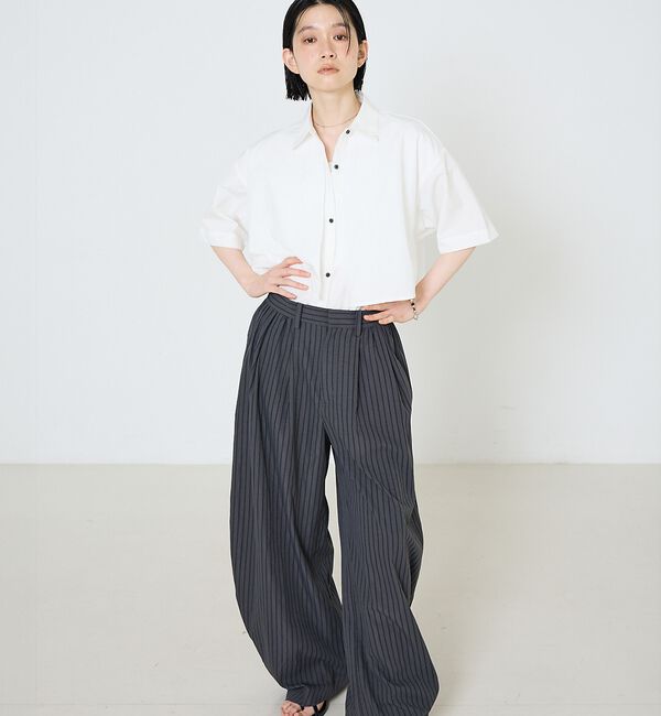 NOMINE「タック ボリュームパンツ」|その他|