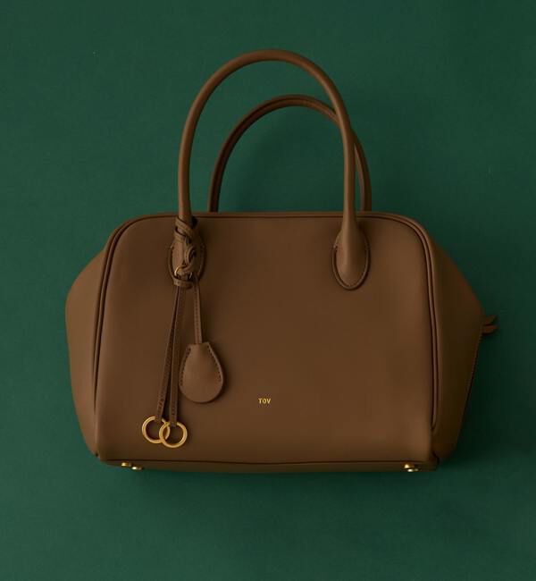 TIARA「【TOV/トーヴ】MOU（S）」|ハンドバッグ|ブラウン