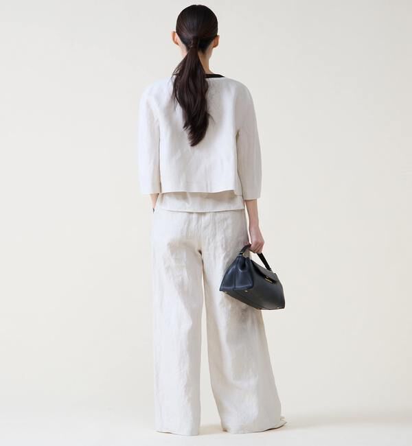 TIARA「リネンタックワイドパンツ」|その他|