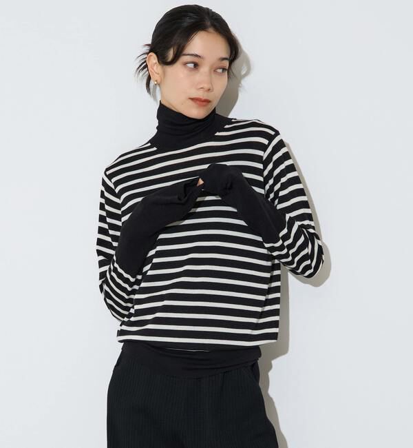 Liesse「ウォッシャブルウールタートルニット」|ニット・セーター|