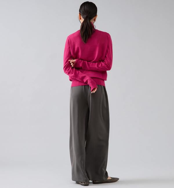 Liesse「ウォッシャブルウールタートルニット」|ニット・セーター|