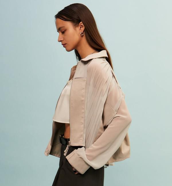 Soffitto「【AULA AILA別注】DENIM COMBINATION BLOUSON」|ブルゾン・スタジャン|