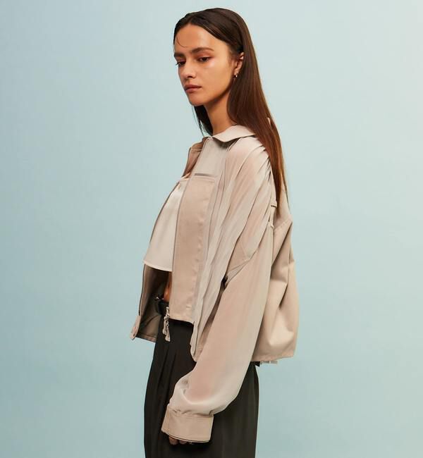 Soffitto「【AULA AILA別注】DENIM COMBINATION BLOUSON」|ブルゾン・スタジャン|