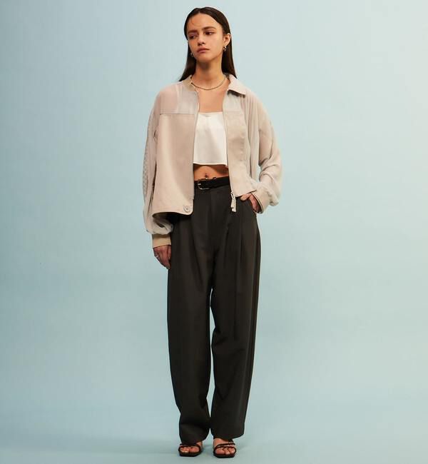 Soffitto「【AULA AILA別注】DENIM COMBINATION BLOUSON」|ブルゾン・スタジャン|