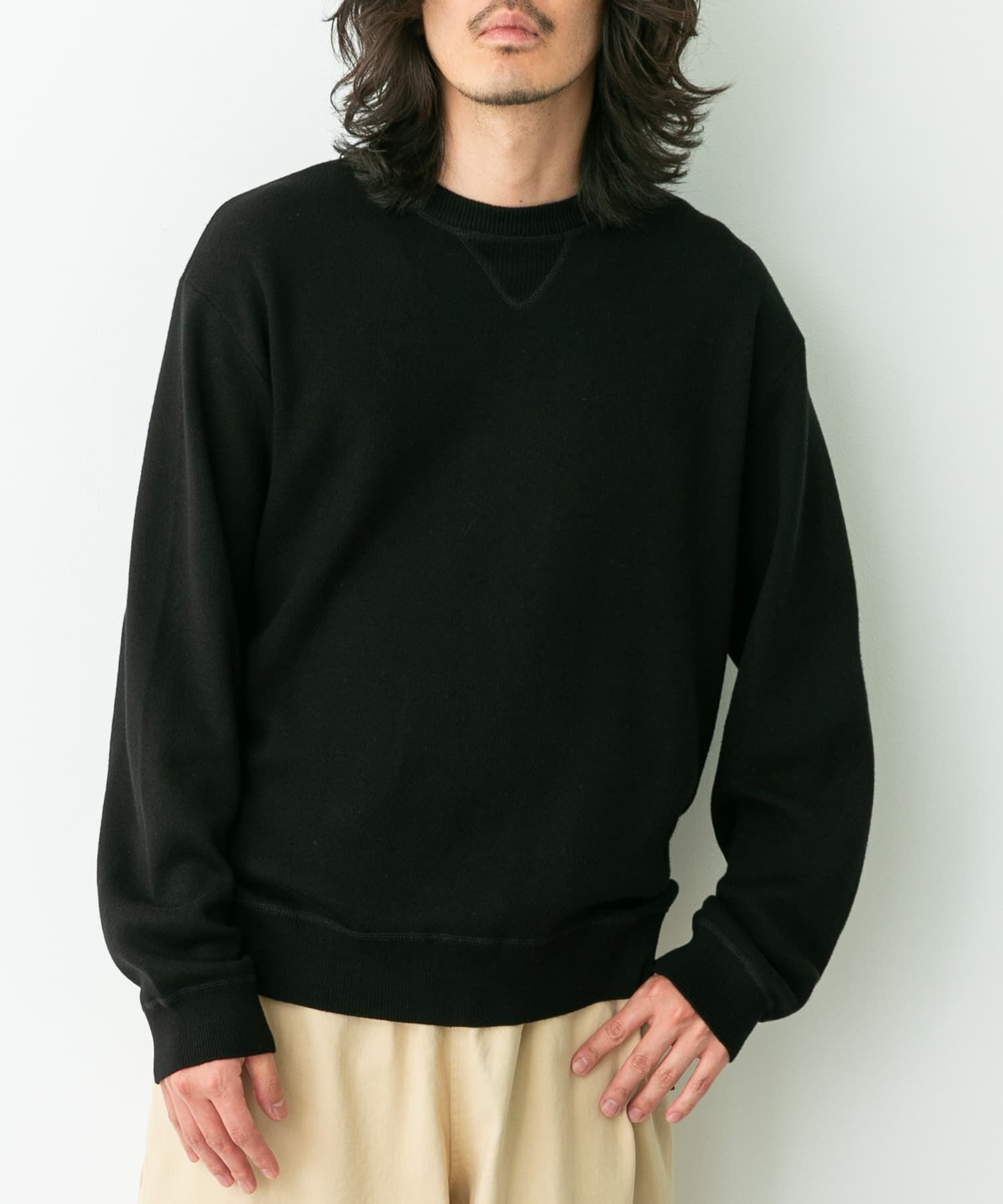 Sonny Label 「スウェットライクニットプルオーバー」|ニット・セーター|