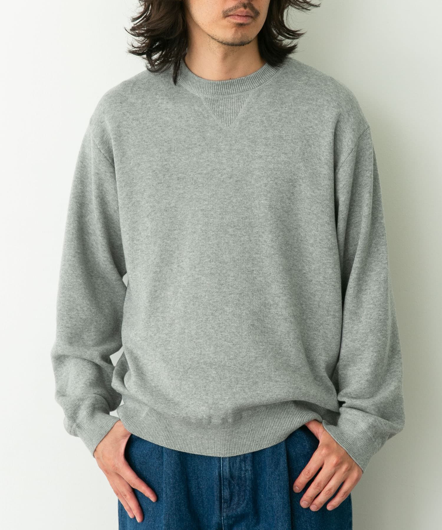 Sonny Label 「スウェットライクニットプルオーバー」|ニット・セーター|