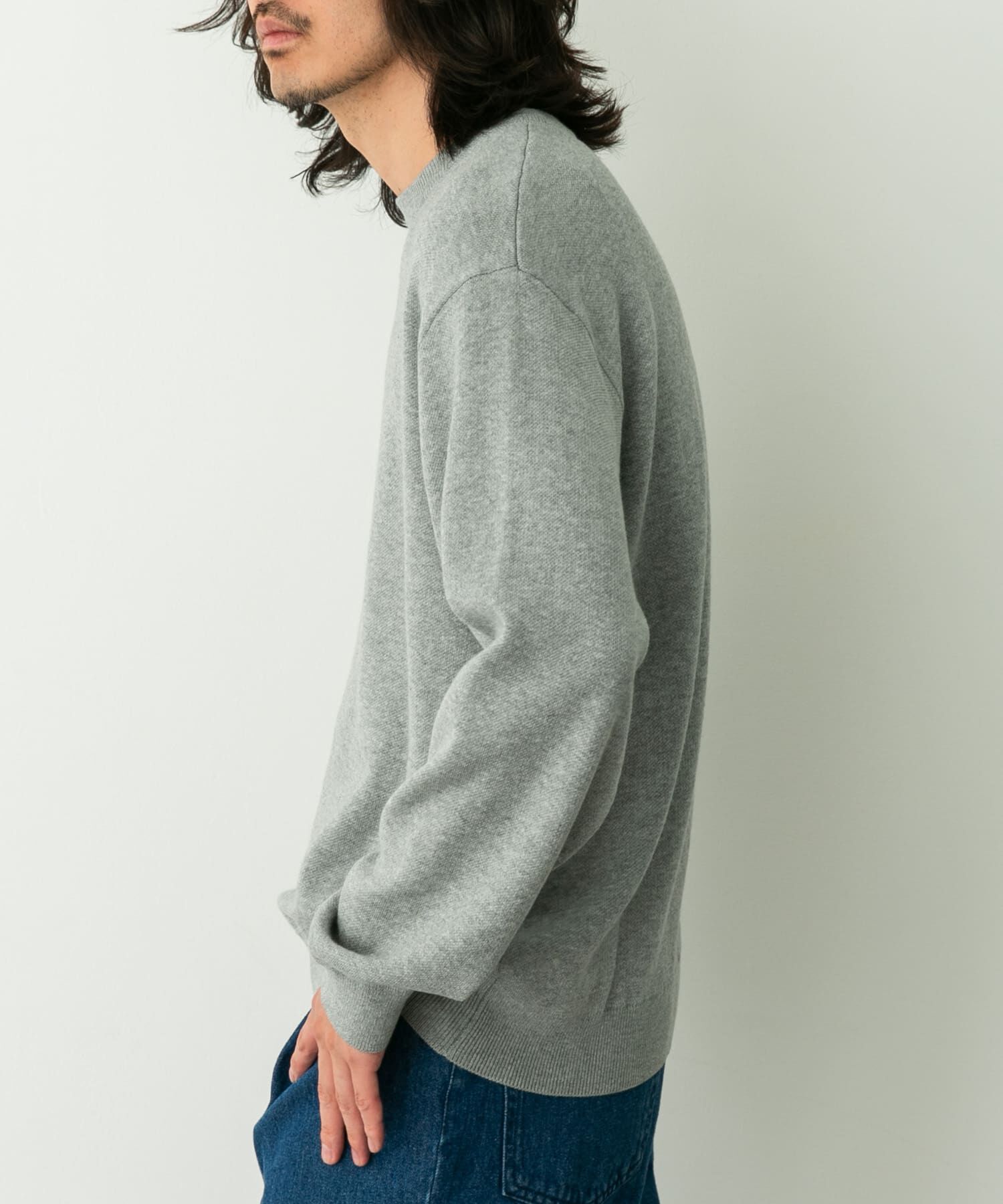 Sonny Label 「スウェットライクニットプルオーバー」|ニット・セーター|