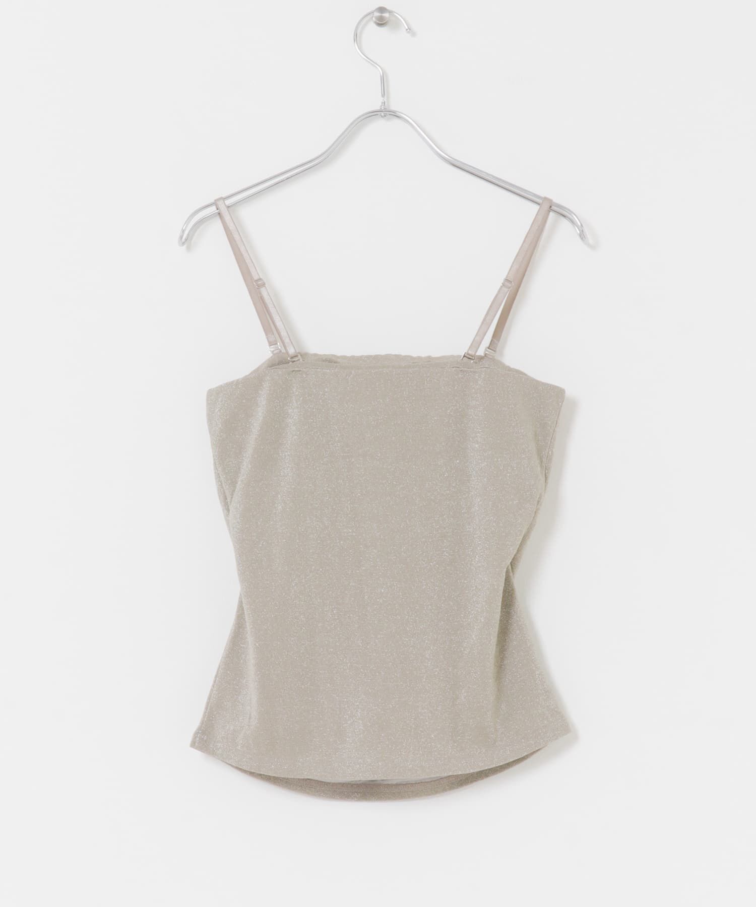 URBAN RESEARCH ROSSO「kaene　ラメベアトップキャミソール」|キャミソール|