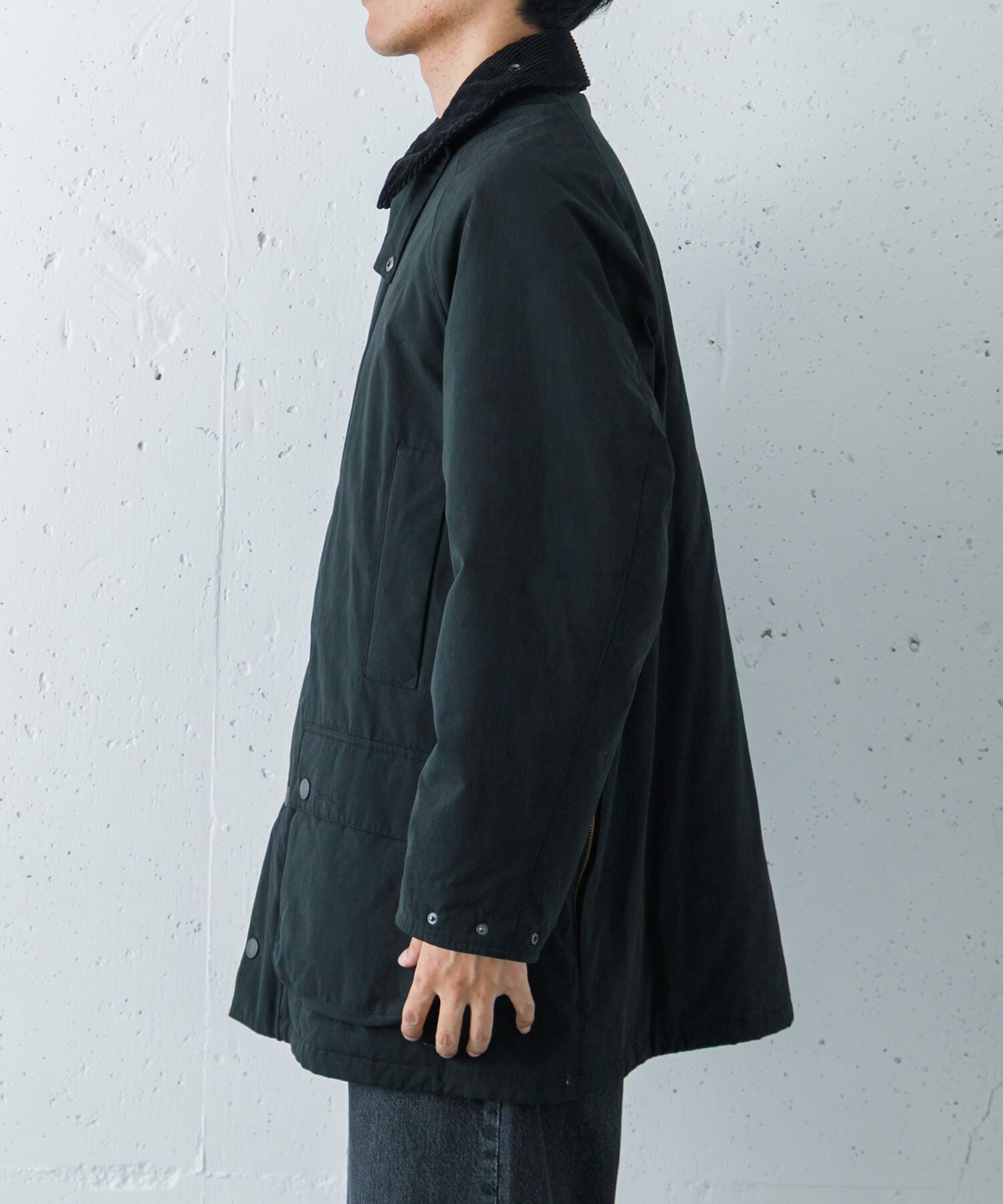 URBAN RESEARCH「『別注』Barbour / URBAN RESEARCH　PADDED OS BEAUFORT」|ノーカラーコート|
