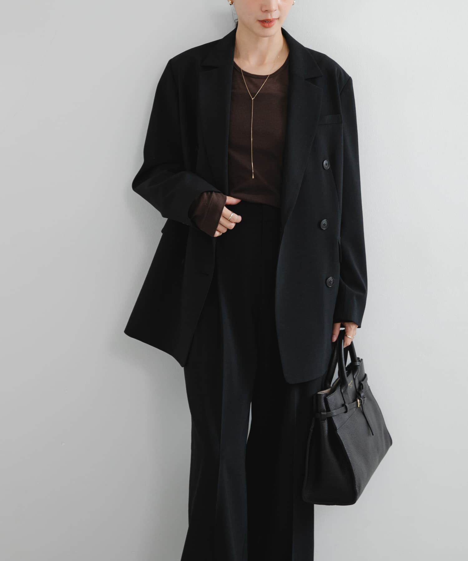 URBAN RESEARCH「ウールブレンドテーラードジャケット」|その他|ブラック