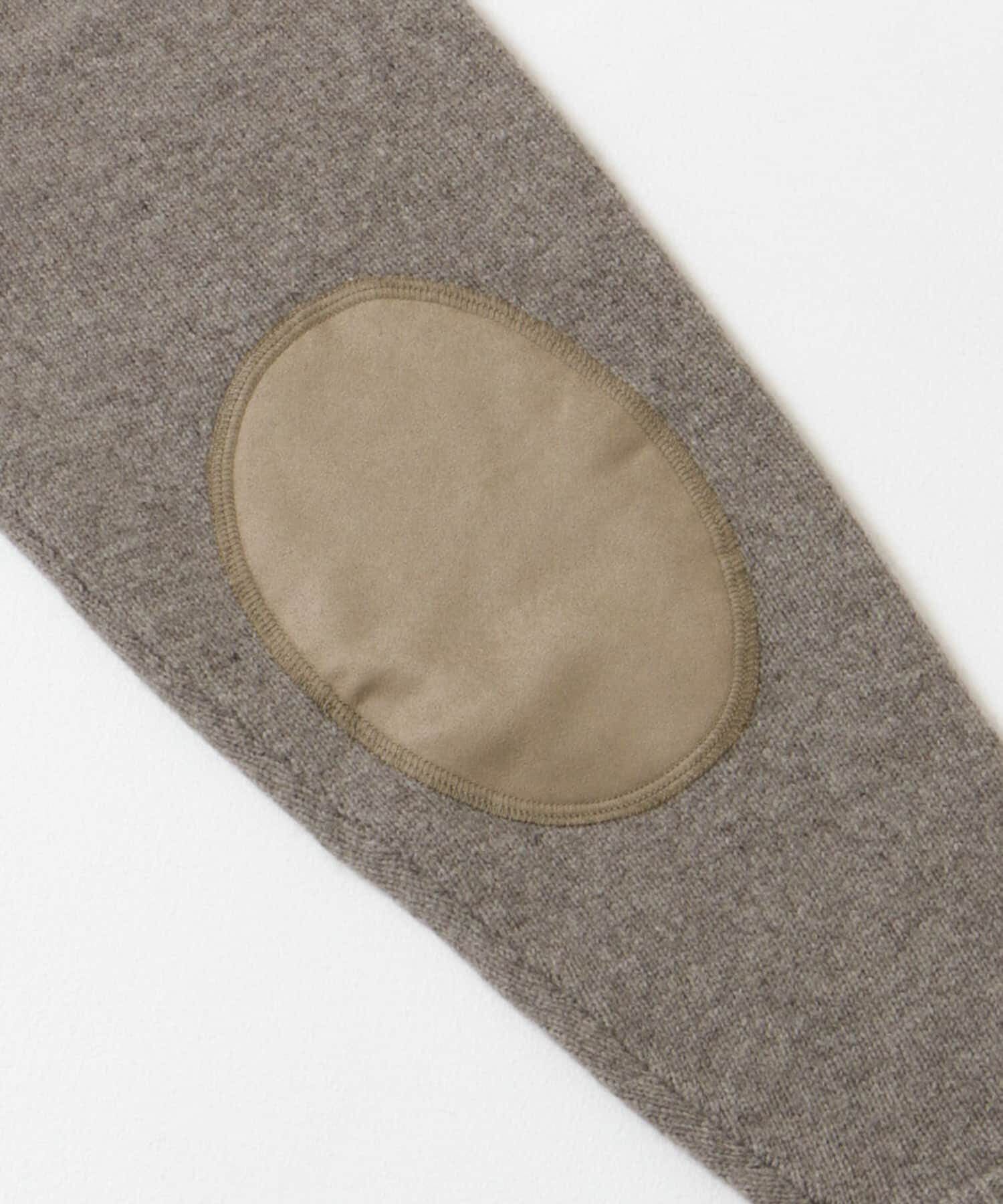 URBAN RESEARCH ROSSO「『XLサイズあり』ハミルトンラムズウールエルボーパッチニット」|ニット・セーター|