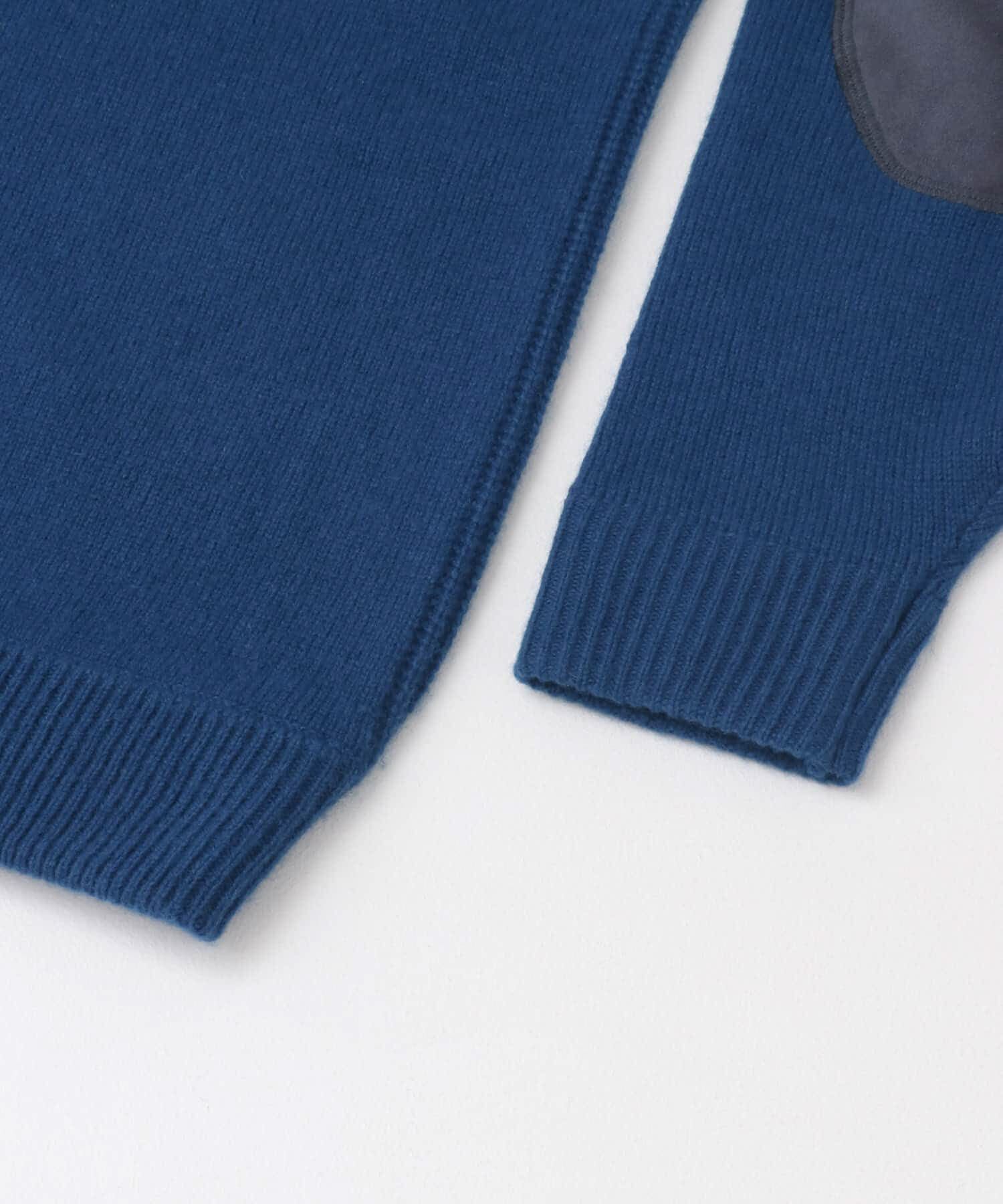 URBAN RESEARCH ROSSO「『XLサイズあり』ハミルトンラムズウールエルボーパッチニット」|ニット・セーター|