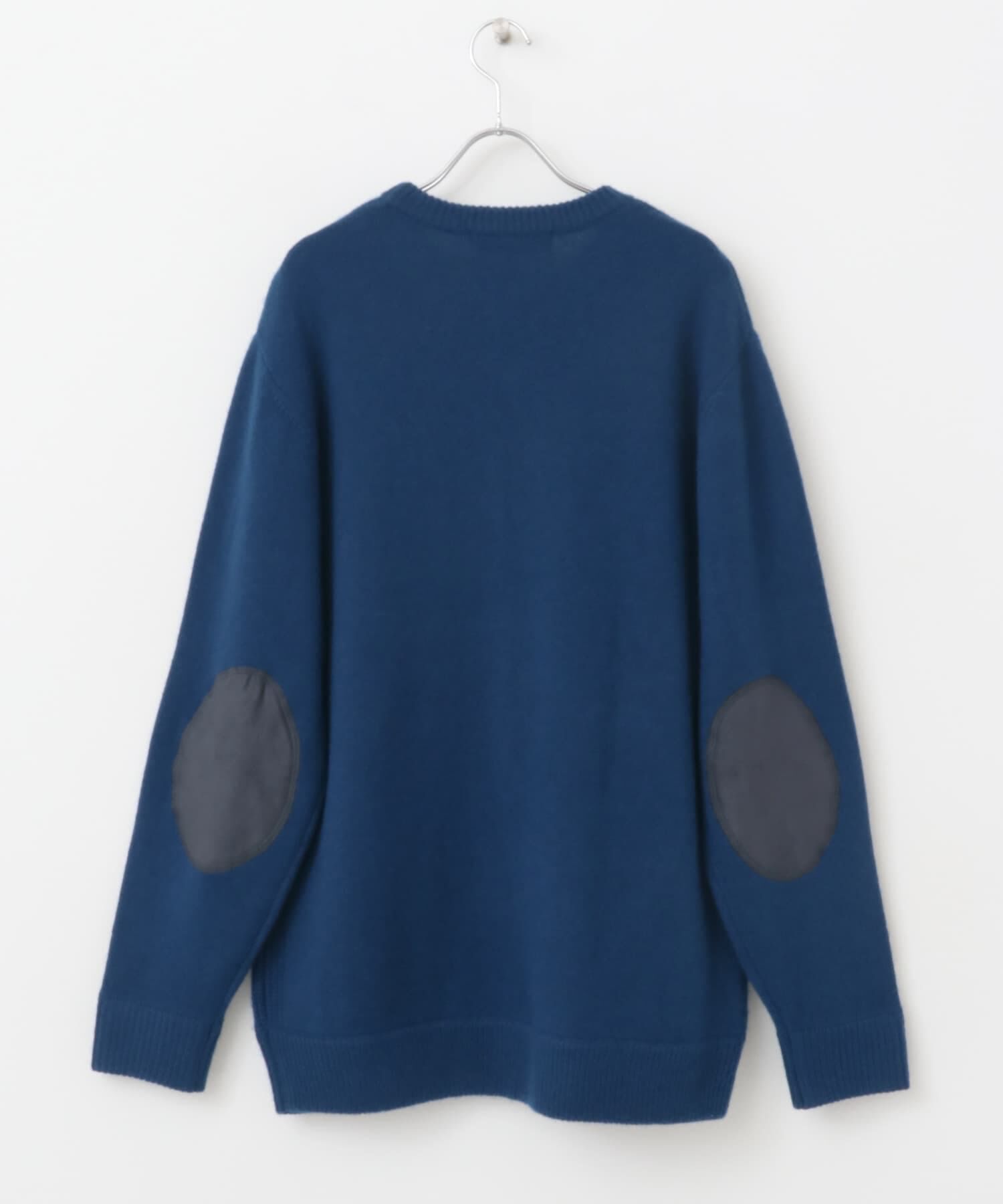 URBAN RESEARCH ROSSO「『XLサイズあり』ハミルトンラムズウールエルボーパッチニット」|ニット・セーター|