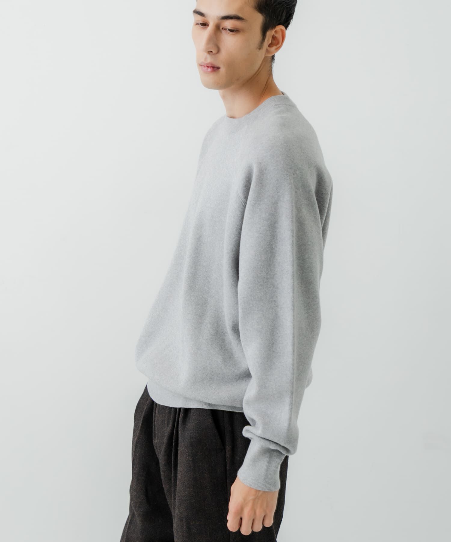 URBAN RESEARCH「綿カシミヤスウェットニット」|ニット・セーター|