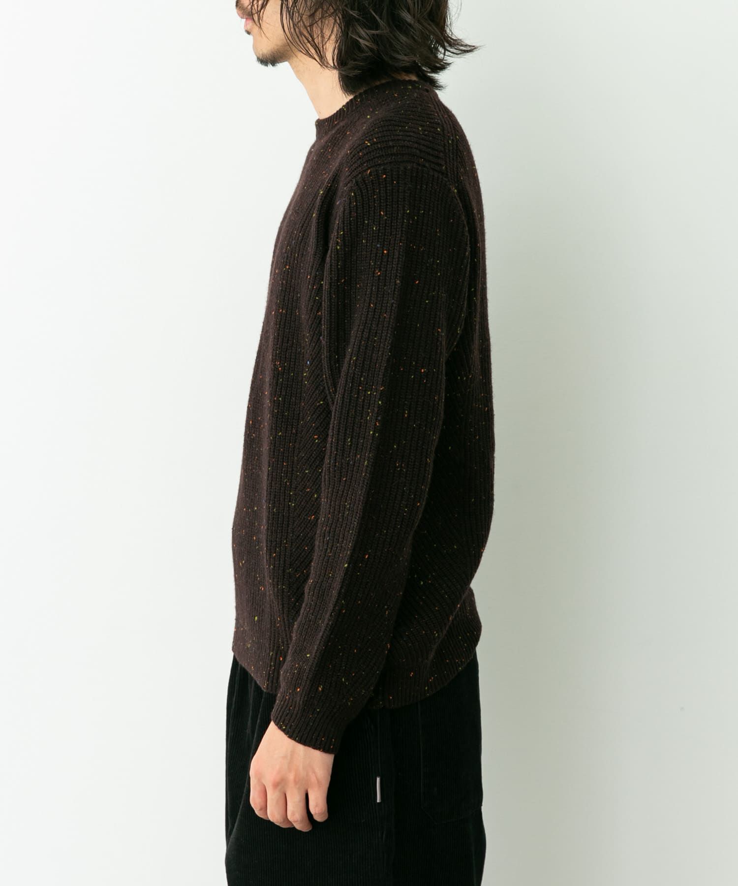 Sonny Label 「ウォッシャブルウール混クルーネックニット」|ニット・セーター|