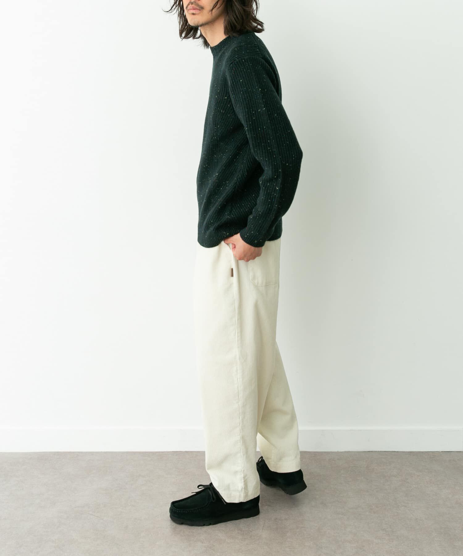 Sonny Label 「ウォッシャブルウール混クルーネックニット」|ニット・セーター|