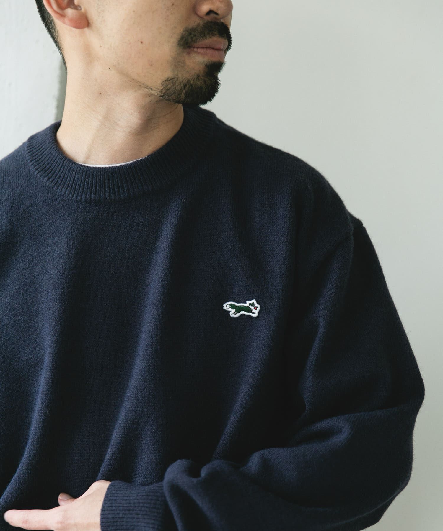 URBAN RESEARCH DOORS「『別注』PENNEYS&times;DOORS　THE FOX クルーネックスフレニット」|ニット・セーター|