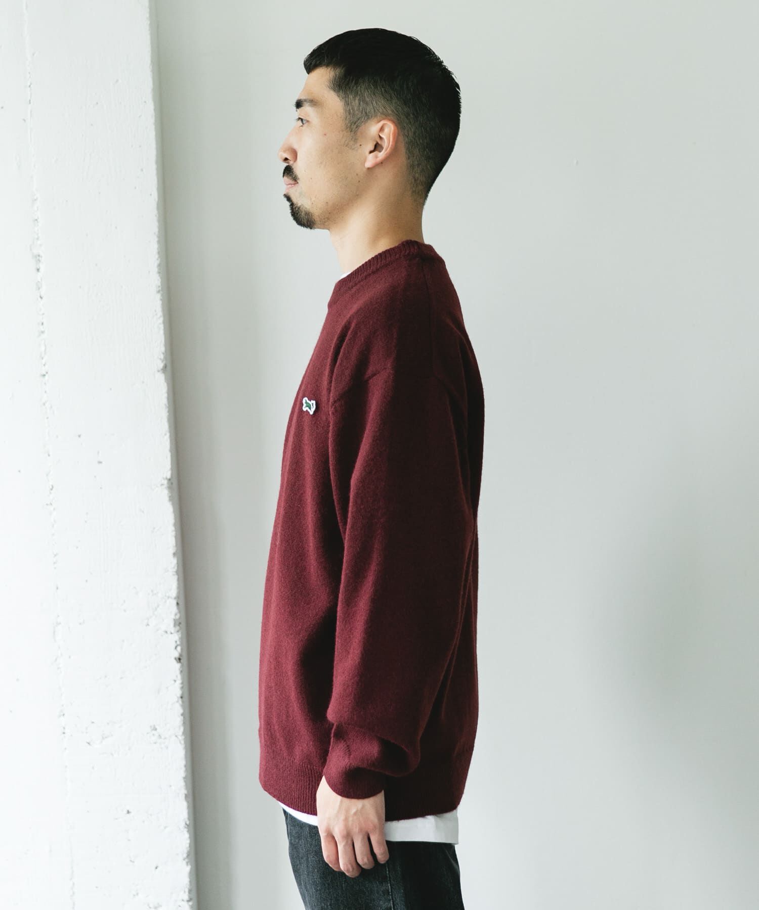 URBAN RESEARCH DOORS「『別注』PENNEYS&times;DOORS　THE FOX クルーネックスフレニット」|ニット・セーター|