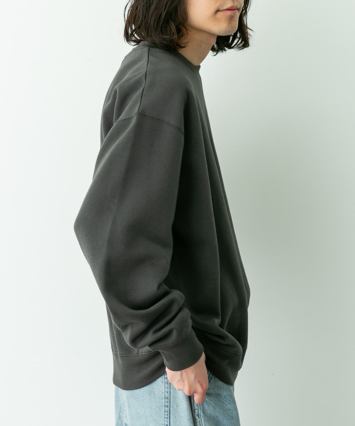 Sonny Label 「HARRIS TWEEDポケットスウェットプルオーバー」|スウェット・ジャージ|