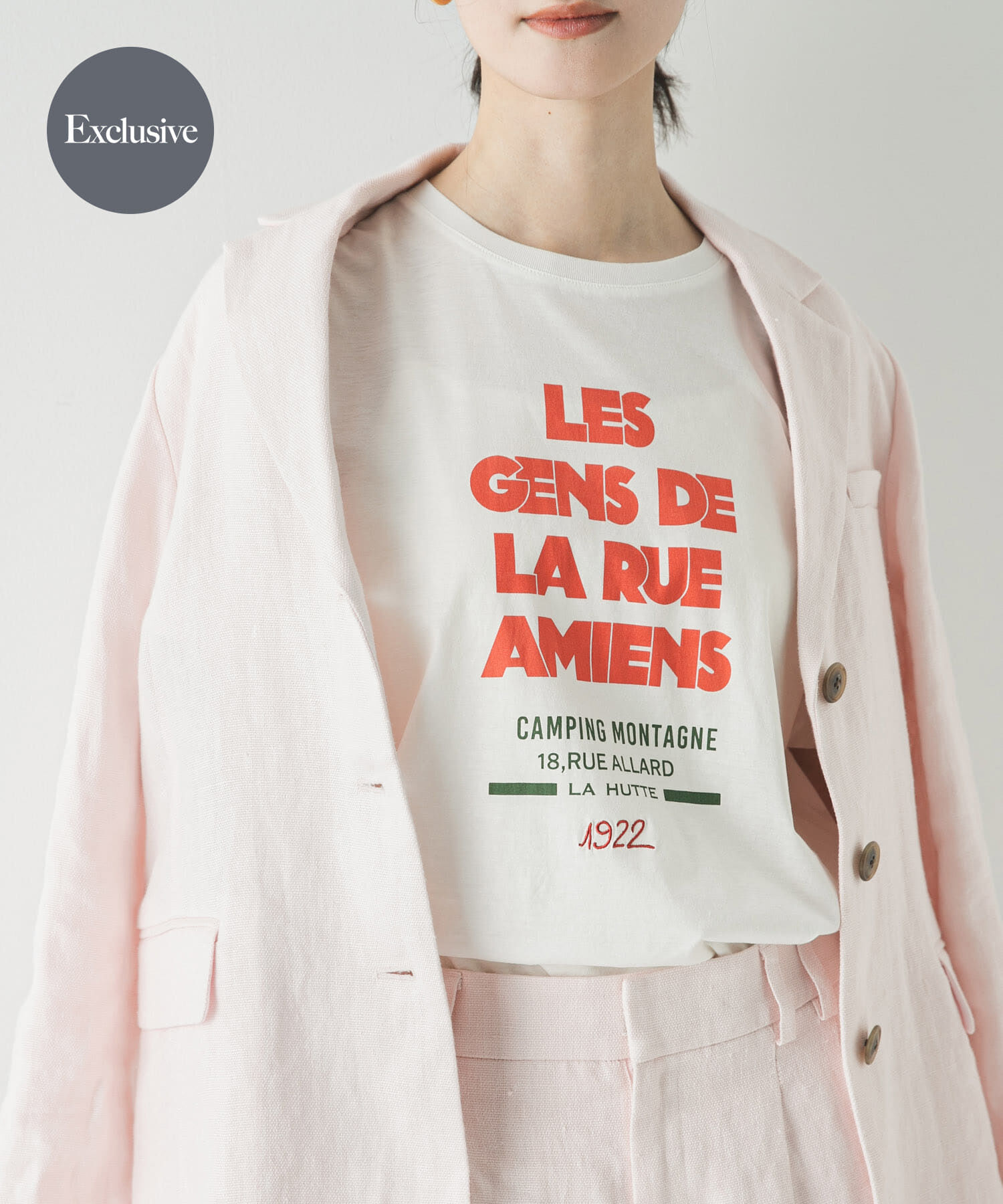 URBAN RESEARCH「『別注』La Hutte&times;URBAN RESEARCH　Tシャツ」|Tシャツ・カットソー|その他2