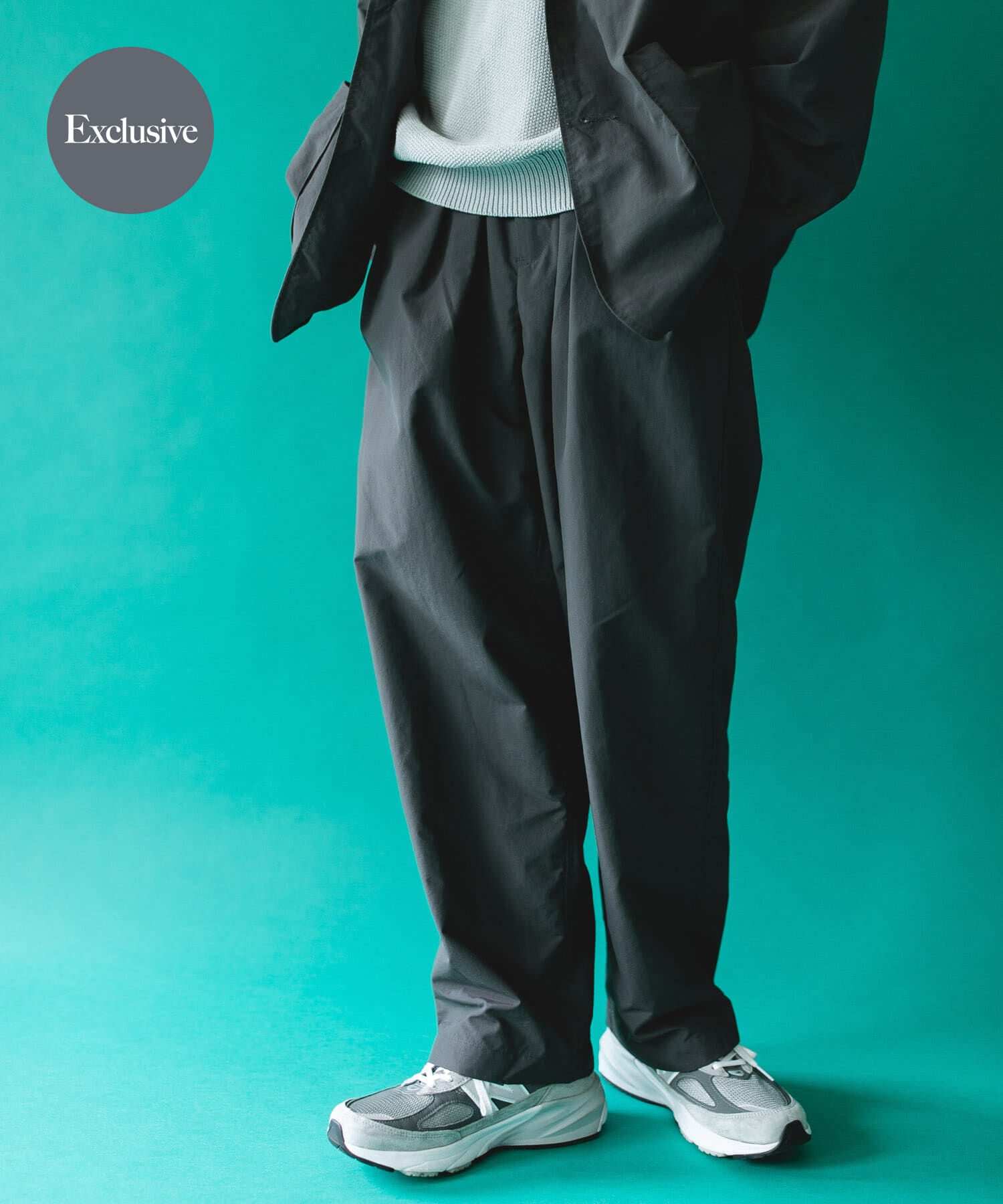 URBAN RESEARCH DOORS「『別注』BURLAP OUTFITTERR&times;DOORS　SUPPLEX NYLON PANTS」|その他|チャコールグレー