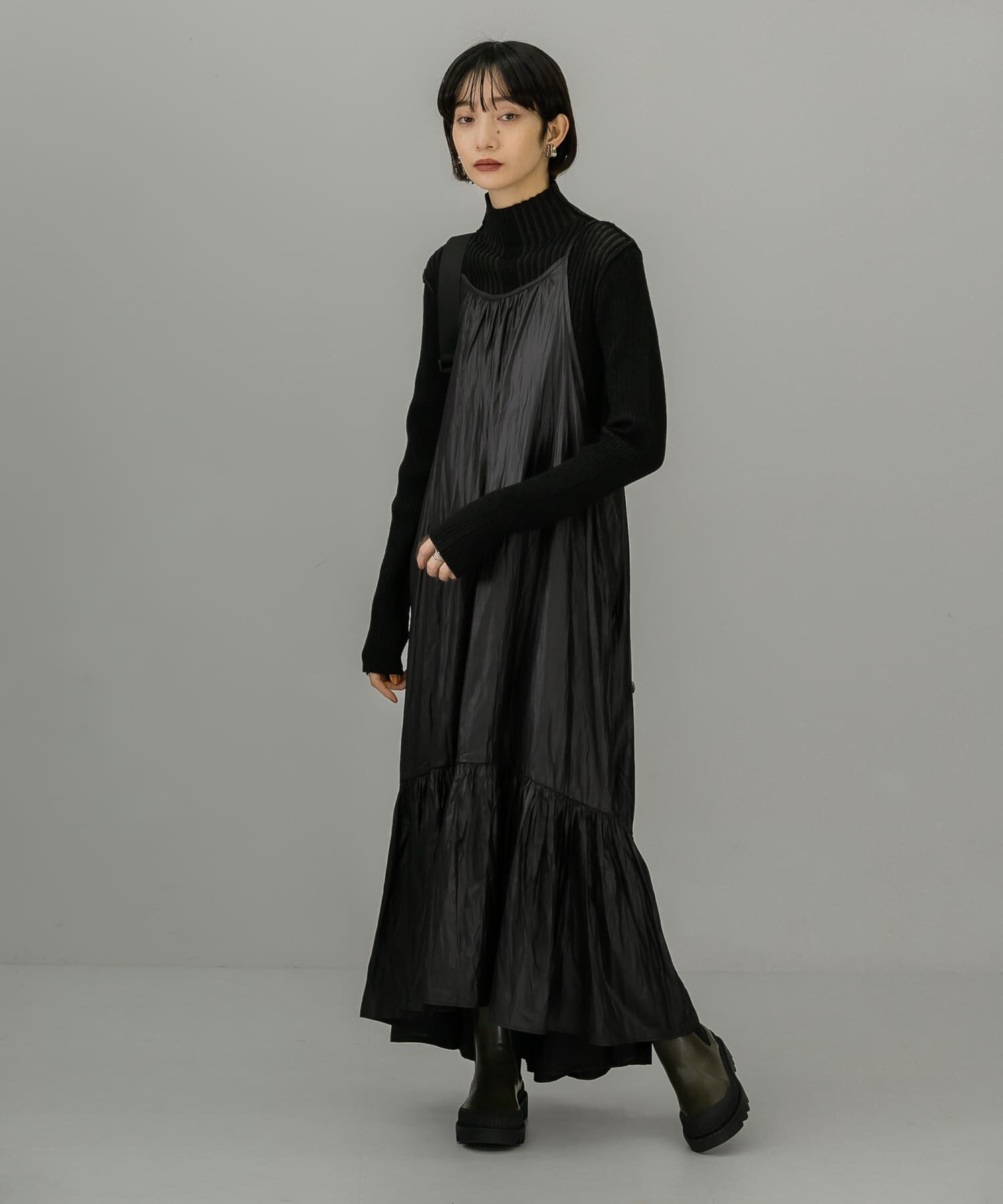  「ティアードキャミワンピース」|ワンピース|