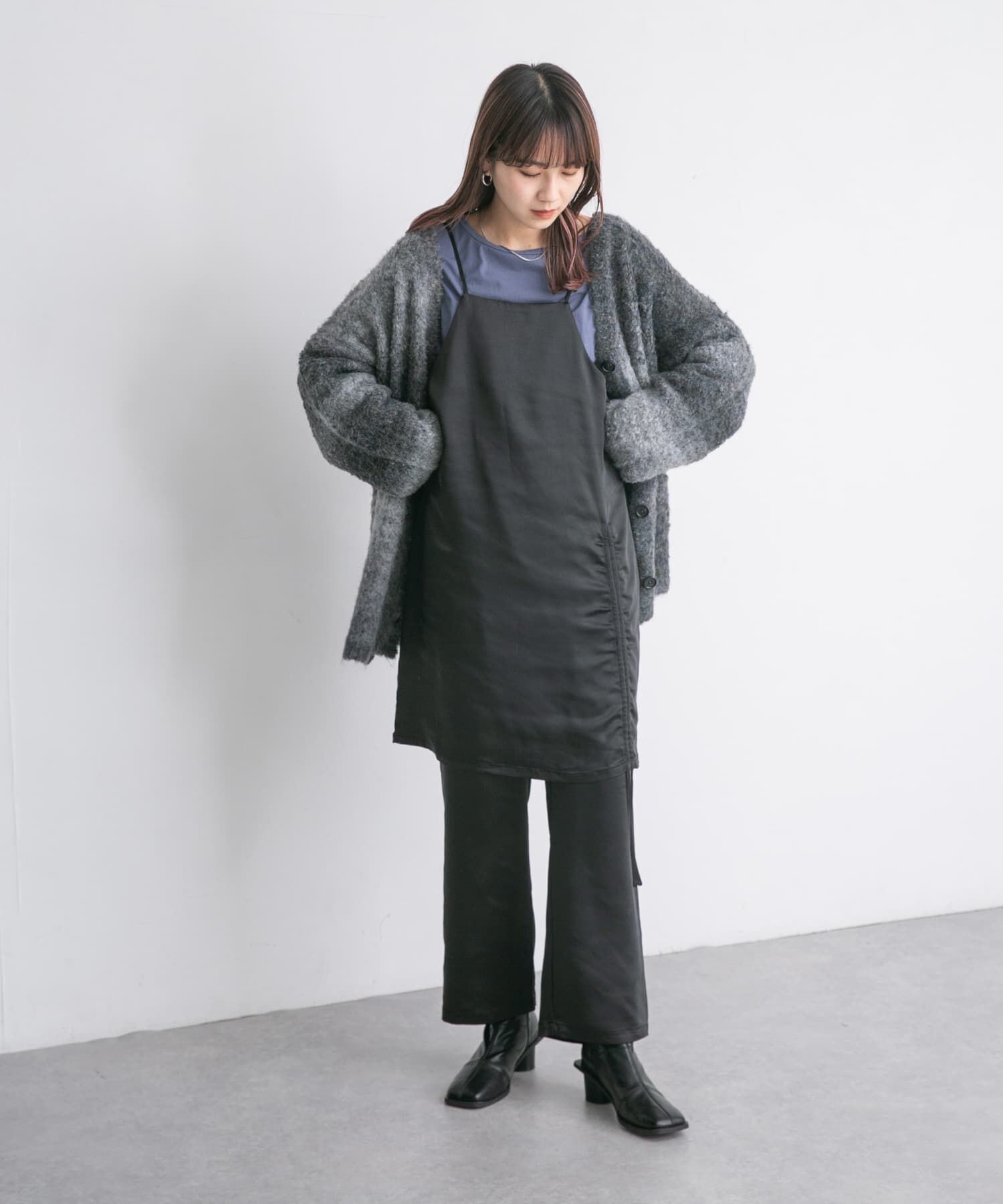  「セットアップキャミワンピース」|ワンピース|