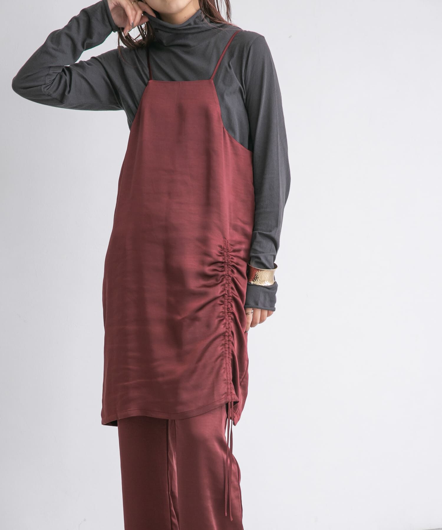  「セットアップキャミワンピース」|ワンピース|