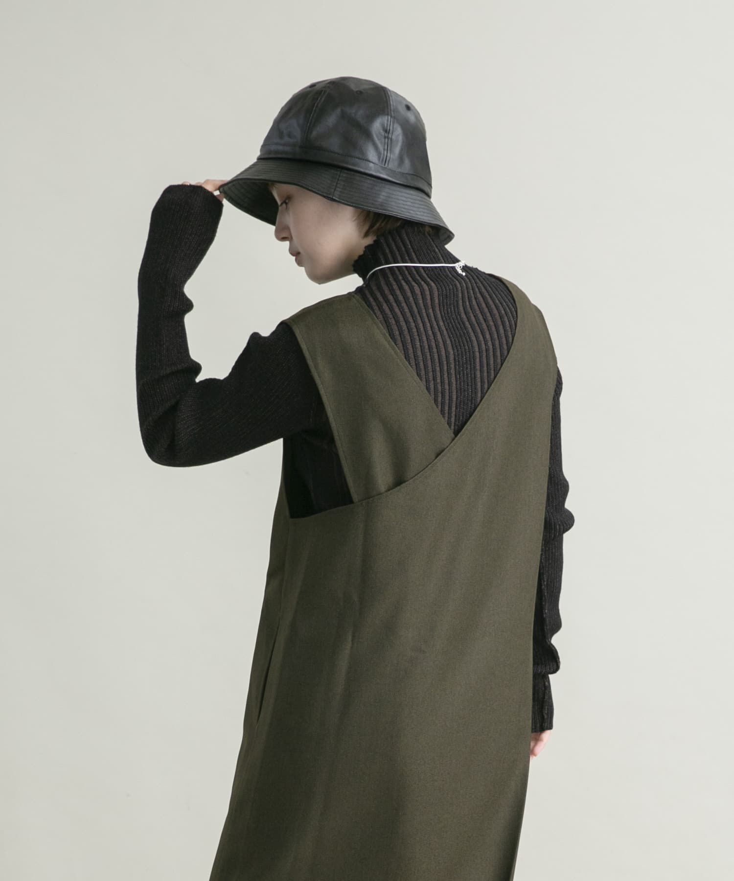  「レザーバケットHAT」|ハット|