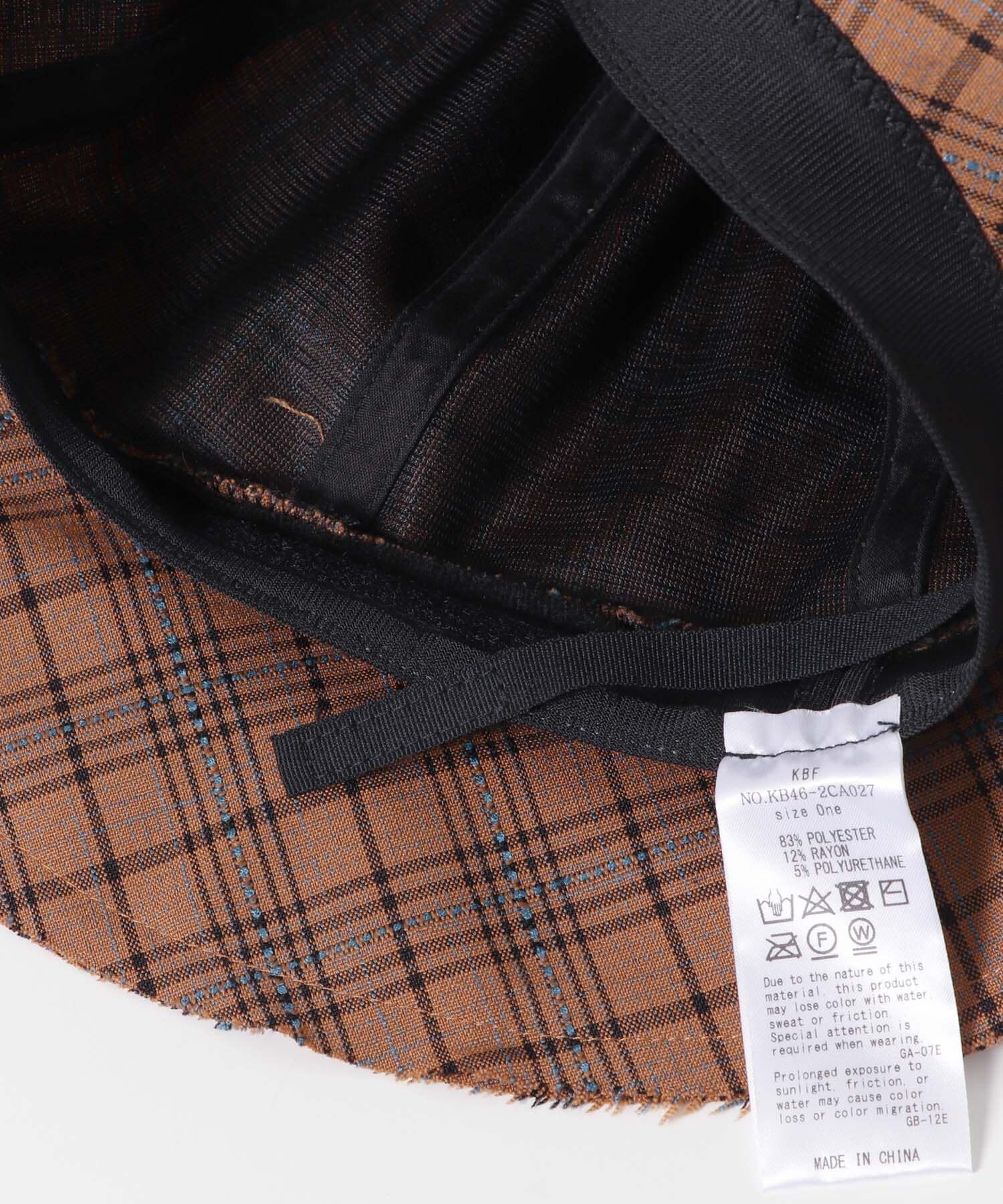  「メトロチェックHAT」|ハット|